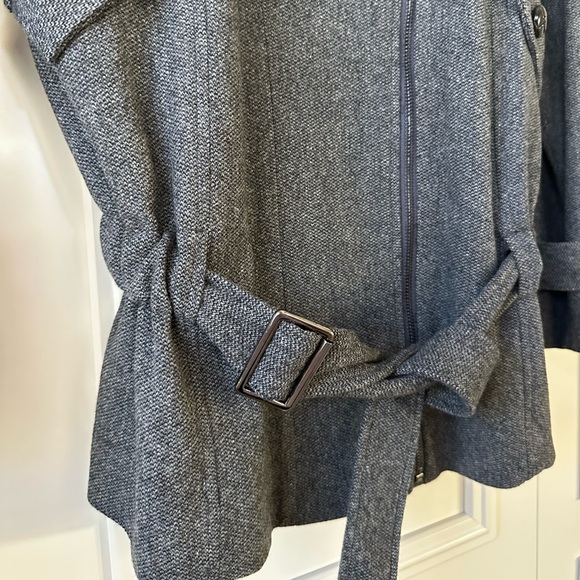 Maginn 100% Wool Gray Coat, Size 10 - Picture 4 of 8